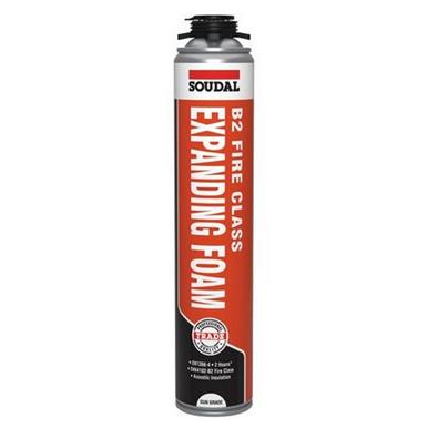 Soudal 128450 Fire Foam Gun Grade B2 750ml (Coded B2)