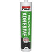 Soudal 5 Minute D4 PU Wood Adhesive Gel C3