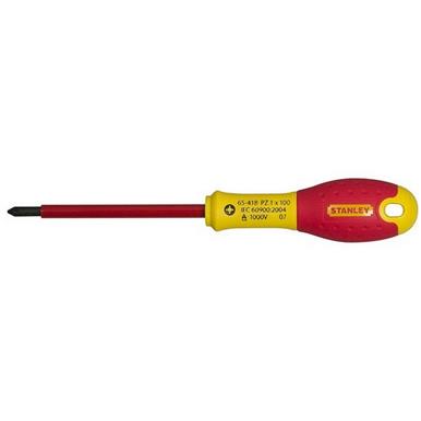 Stanley 0-65-419 Fatmax Insulated Pozi Screwdriver PZ2x125mm * Clearance *