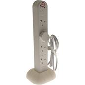 Status Extension Tower 10 Socket 2 Metre Surge Protected