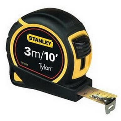 Stanley 1-30-686 Tylon Tape 3m 13mm Loose