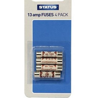Status Fuses 13 Amp Pack of 4