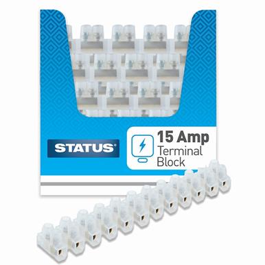 Status Terminal Block 15 Amp