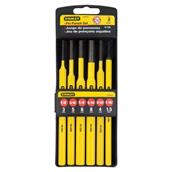Stanley 4-18-226 6 Piece Pin Punch Set