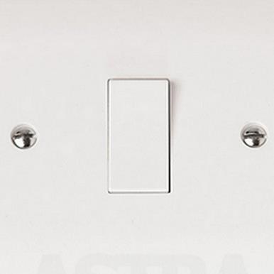 Status Light Switch White 1 Gang 2 Way