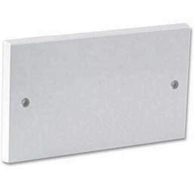 Status 2 Gang Blanking Plate White