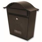 Sterling MB01BK Post Box Black Black