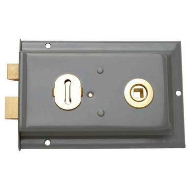 Sterling SRL002 Rim Lock Sash Grey 152mm x 101mm * Clearance *