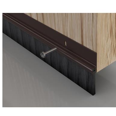 Stormguard 02SR0200838B Bottom of Door Brush Seal Brown 838mm