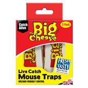 The Big Cheese Live Catch Mouse Trap Twin Pack