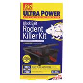 The Big Cheese Ultra Power Block Bait Rodent Killer Kit Station