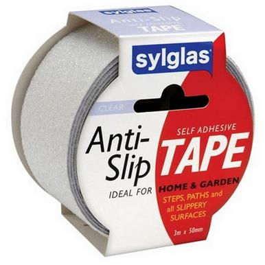 Sylglas Anti Slip Tape Clear 50mm x 3m * Clearance *