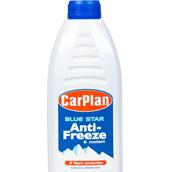 Carplan BSA001 Blue Star Anti- Freeze and Coolant 1L (2 Year Protection)