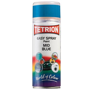 Tetrion Easy Spray Paint Mid Blue 400ml
