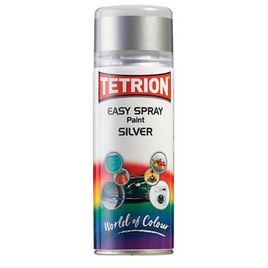Tetrion Easy Spray Paint Silver 400ml