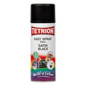 Tetrion Easy Spray Paint Satin Black 400ml
