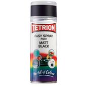 Tetrion Easy Spray Paint Matt Black 400ml