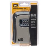 L2200001 Locksmyth Combination Key Safe Grey Visipak