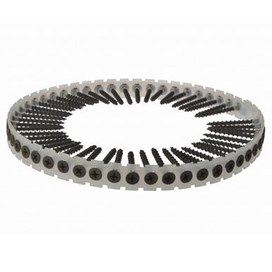 Collated Drywall Screw Black 3.5 x 38mm Box of 1000 Coarse