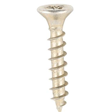 Timco Yellow Countersunk Woodscrews 3.5x20mm Box of 200