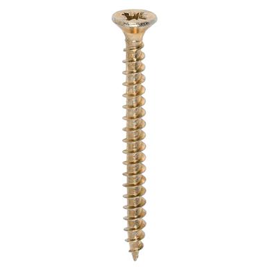 Timco Yellow Countersunk Woodscrews 4.5x50mm Box of 200