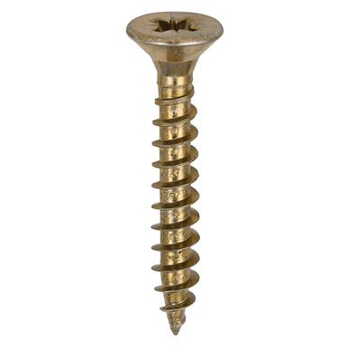 Timco Yellow Countersunk Woodscrews 6.0x40mm Box of 200 * Clearance *