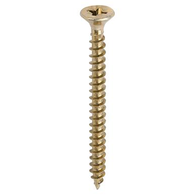 Timco Yellow Countersunk Woodscrews 6.0x70mm Box of 200 * Clearance *