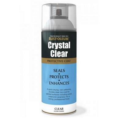 Rustoleum Crystal Clear Gloss Spray 400ml