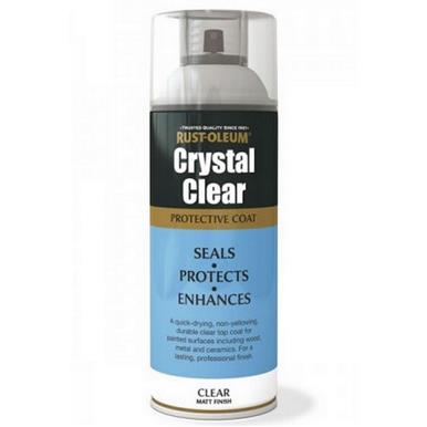 Rustoleum Crystal Clear Matt Spray 400ml