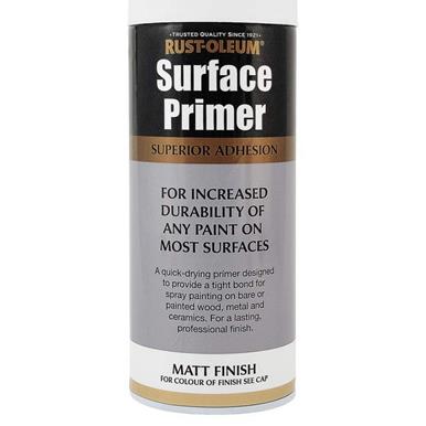 Rustoleum Surface Primer Matt White Spray 400ml