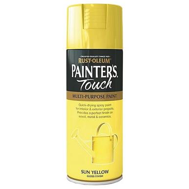 Rustoleum Painters Touch Gloss Sun Yellow Spray 400ml