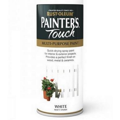 Rustoleum Painters Touch Matt White Spray 400ml