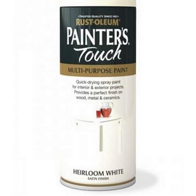 Rustoleum Painters Touch Satin Heirloom White Spray 400ml
