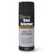 Rustoleum Rust Reformer Matt Black  Spray 400ml