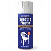 Rustoleum Direct To Plastic Spray Paint Gloss White 400ml