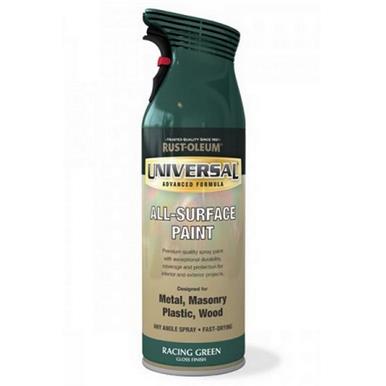 Rustoleum Universal All Surface Gloss Racing Green Spray 400ml * Clearance *