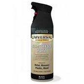 Rustoleum Universal Satin Black  Spray 400ml