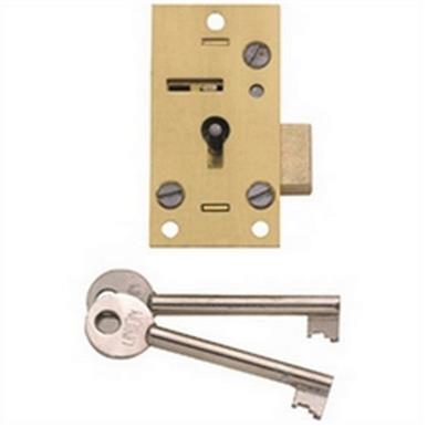 Union (J4146-PB-67) Cupboard Lock 2.1/2&quot; Polished Brass (Boxed) * Clearance *