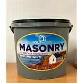 Your Home Masonry Paint White 5L