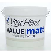 Your Home White Matt Paint 10L