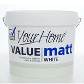 Your Home White Matt Paint 5L