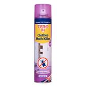 Zero In Clothes Moth Killer 300ml Aerosol