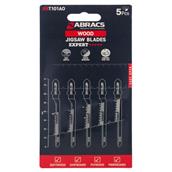 Abracs ABT101AO Jigsaw Blades Wood Pack of 5