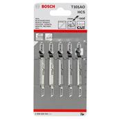 Bosch T101AO Laminate Jigsaw Blades Pack of 5