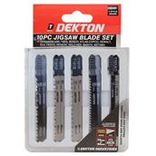 Dekton DT80925 Jigsaw Blades T Type Set Pack of 10