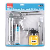Hilka Mini Grease Gun and Oil Can Set