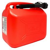 Hilka 10L Red Plastic Fuel Can