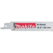Makita P-04880 Bi-Metal Reciprocating Saw Blades 150mm 18TPI Pack of 5