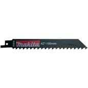Makita P-04999 Wood Cutting Reciprocating Saw Blades 150mm 4TPI Pack of 5