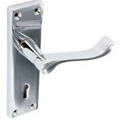 Securit B2700 Chrome Scroll Lock Handle 150mm